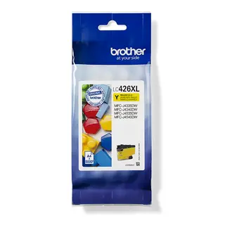 Produktfoto för Brother Bläckpatron LC426XLY 5K Gul