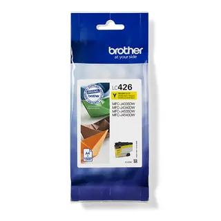 Produktfoto för Brother Bläckpatron LC426Y 1,5K Gul