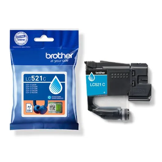 Alternativ bild 0 för Brother LC-521 Bläckpatron cyan