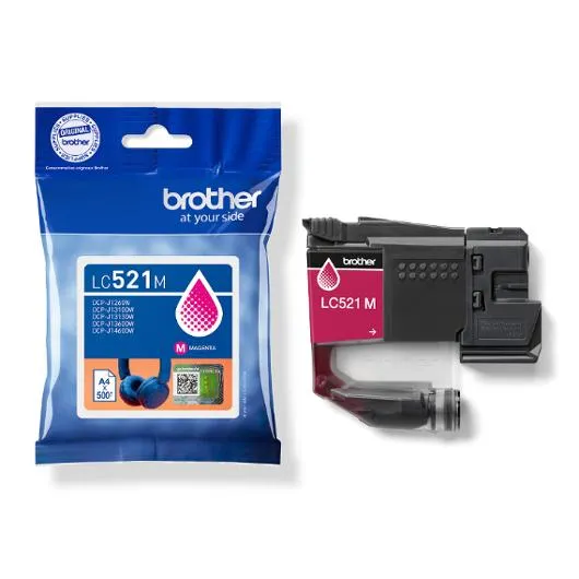 Alternativ bild 0 för Brother LC-521 Bläckpatron magenta
