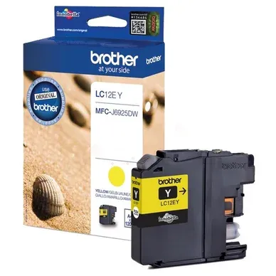 Alternativ bild 0 för Brother Toner LC12Y Gul