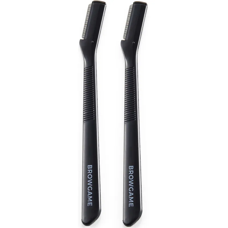 Bild 1 för Browgame Cosmetics Eyebrow Shaping Knife - Duo Pack