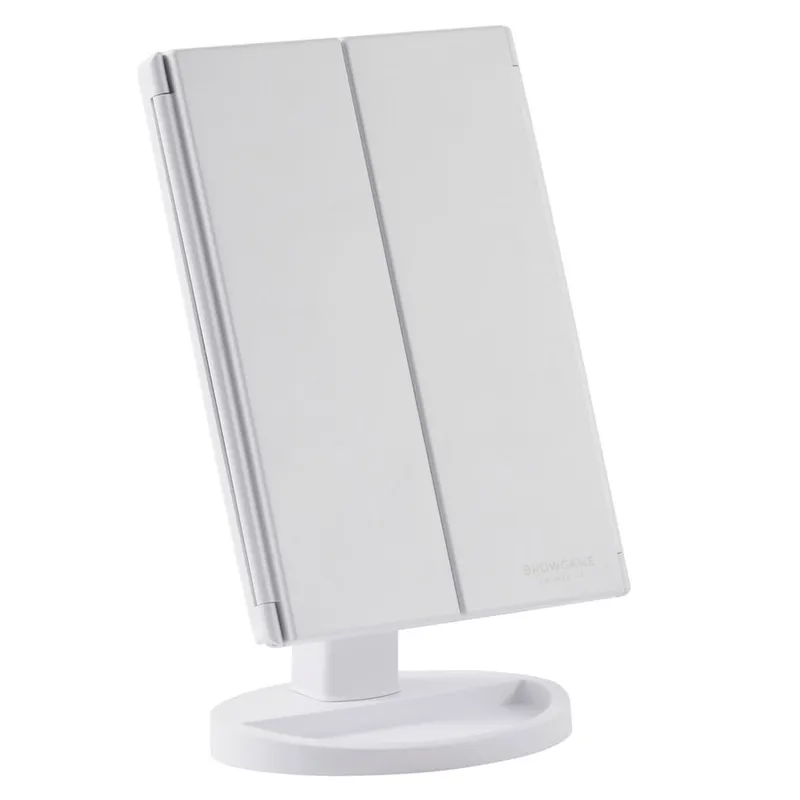 Bild 2 för Browgame Cosmetics Tri Folded Lighted Makeup Mirror