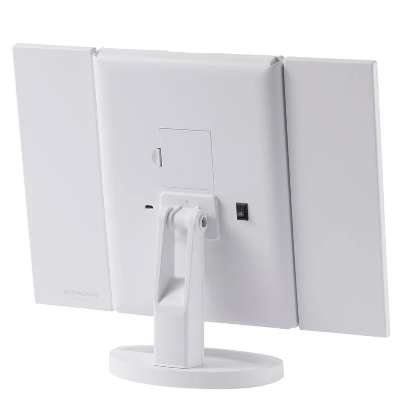 Bild 3 för Browgame Cosmetics Tri Folded Lighted Makeup Mirror