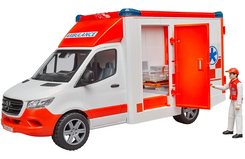 Alternativ bild 0 för Bruder MB Sprinter Ambulance with driver