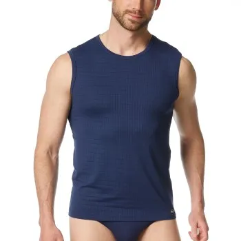 Alternativ bild 0 för Bruno Banani Check Line 2 0 Tanktop Marin polyamid Medium Herr