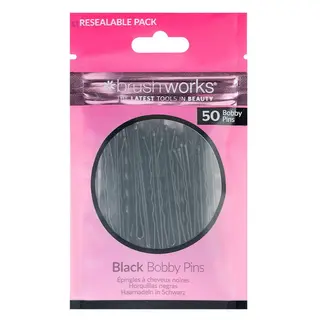 Produktfoto för Brushworks Black Bobby Pins