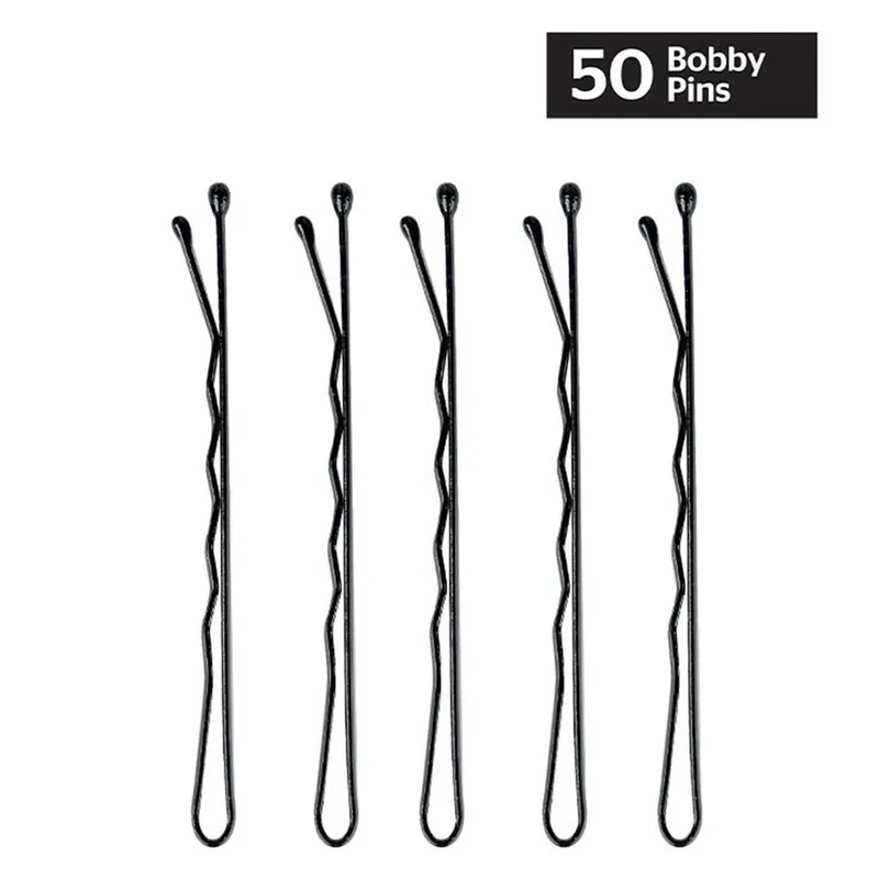 Bild 2 för Brushworks Black Bobby Pins