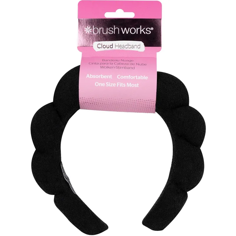 Bild 2 för Brushworks Black Cloud Headband