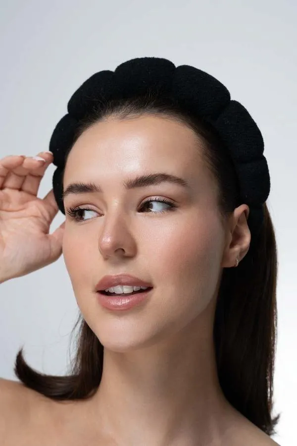 Bild 3 för Brushworks Black Cloud Headband
