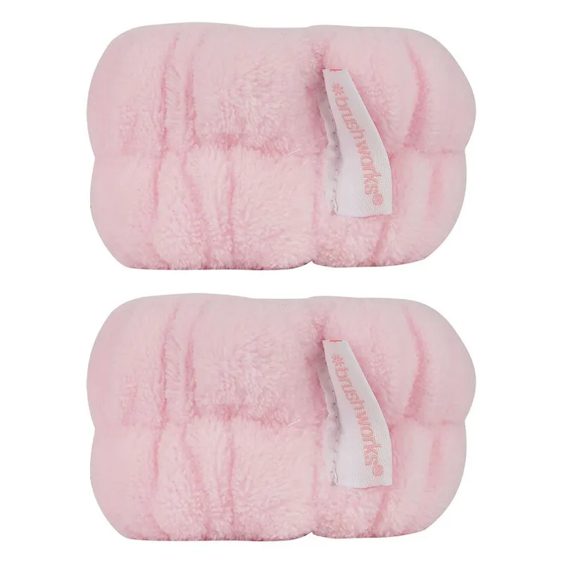 Bild 1 för Brushworks Microfibre Wrist Wash Bands 2 Pack
