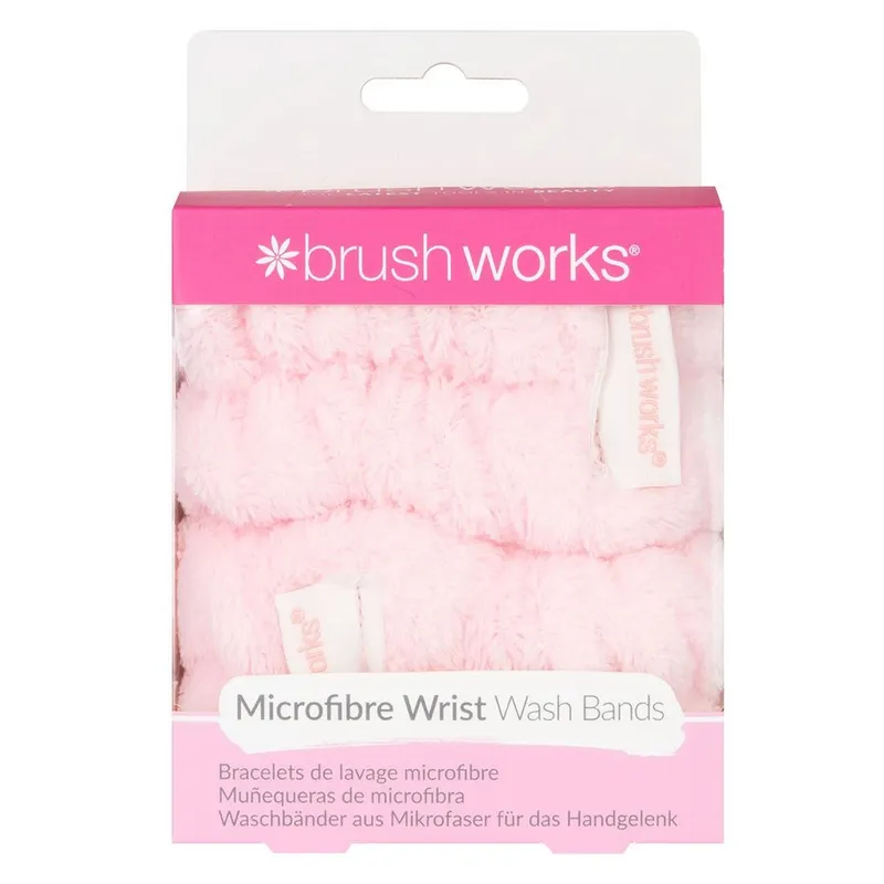 Bild 2 för Brushworks Microfibre Wrist Wash Bands 2 Pack