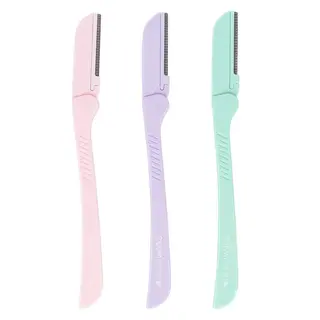 Produktfoto för Brushworks Pastel Eye Brow Razors 3-pack