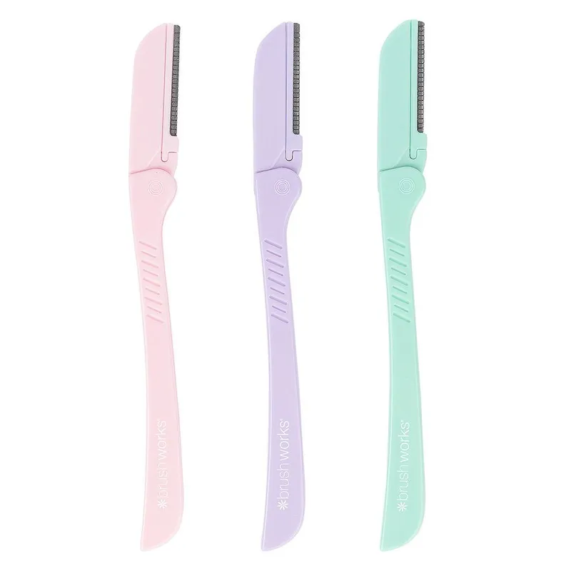Bild 1 för Brushworks Pastel Eye Brow Razors 3-pack