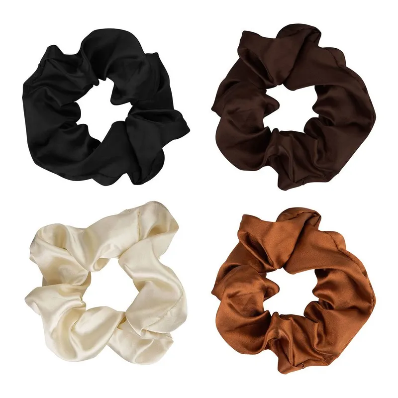 Bild 1 för Brushworks Satin Scrunchies