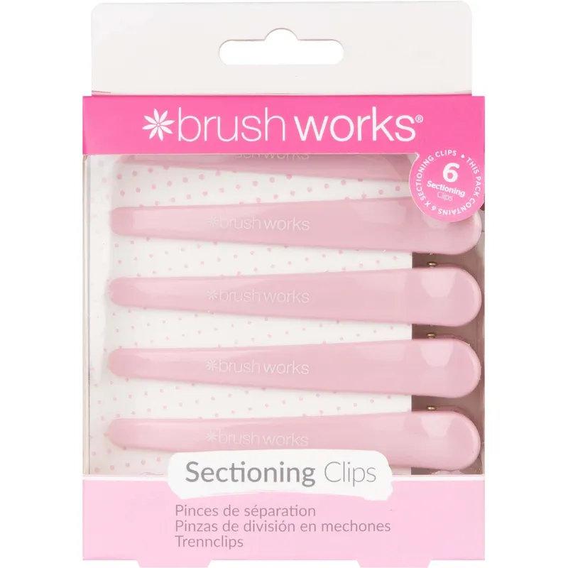 Bild 1 för Brushworks Sectioning Clips (Pack of 6)