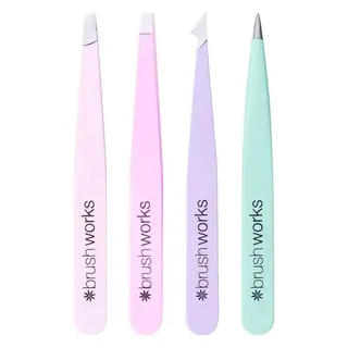 Produktfoto för Brushworks The Complete Tweezer Set Pastel