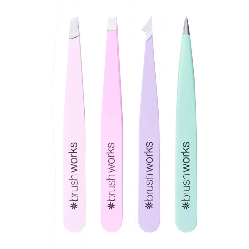Bild 2 för Brushworks The Complete Tweezer Set Pastel