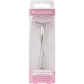 Produktfoto för Brushworks Zinc T-Bar Facial Massager