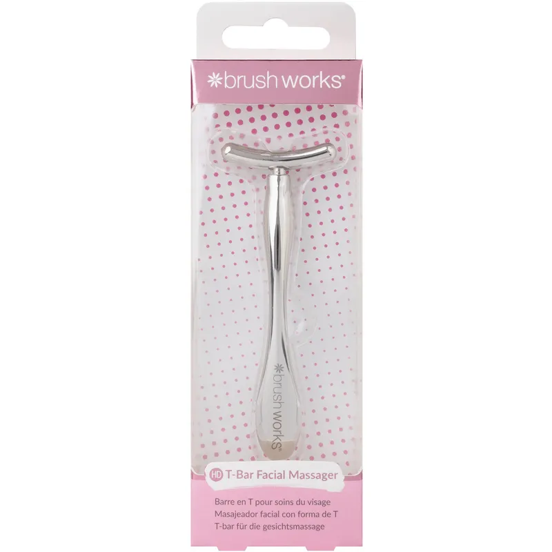 Bild 1 för Brushworks Zinc T-Bar Facial Massager