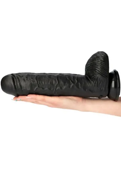 Bild 2 för Bruto Dildo Black 30 cm XL dildo