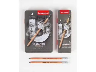 Produktfoto för Bruynzeel Expression graphite pencil tin | 6 pieces