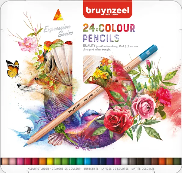 Alternativ bild 0 för Bruynzeel Expression, Multifärg, 24 styck