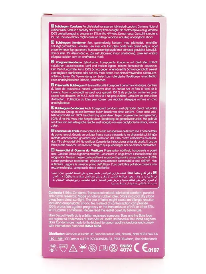 Bild 2 för Bubbelgum Kondomer - 12 pack