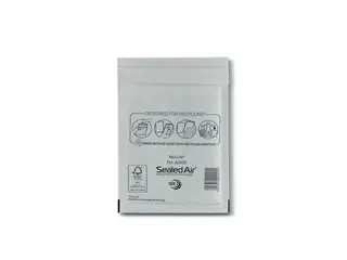 Produktfoto för Bubbelpåse Mail Lite A0 110x160 mm vit, 100 st