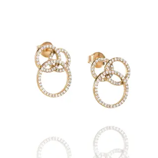 Produktfoto för Bubbles & Stars Ear Guld