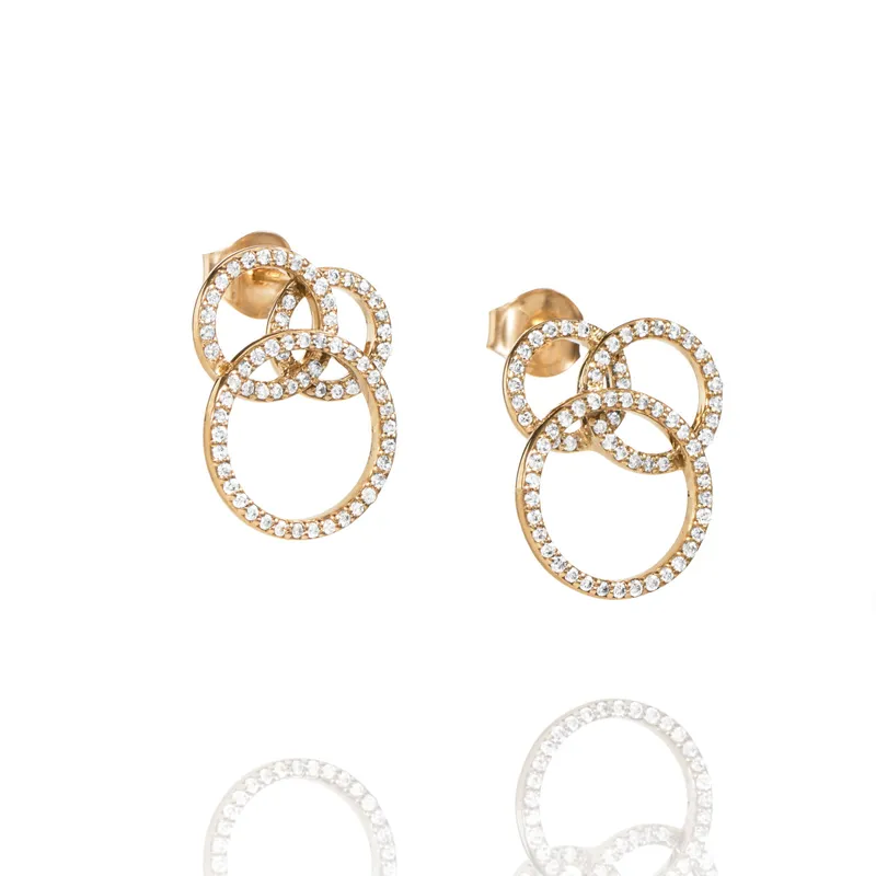Alternativ bild 0 för Bubbles & Stars Ear Guld