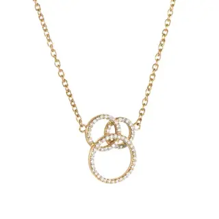 Produktfoto för Bubbles & Stars Halsband Guld