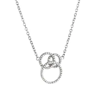 Produktfoto för Bubbles & Stars Halsband Vitguld