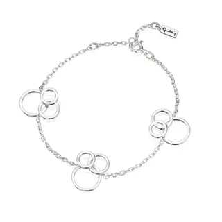 Produktfoto för Bubbles Armband Silver 16-19 cm