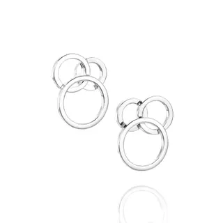 Produktfoto för Bubbles Örhänge Silver