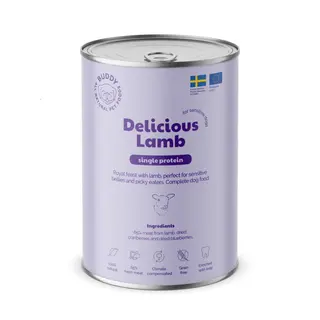 Produktfoto för Buddy Delicious Lamb 400 g