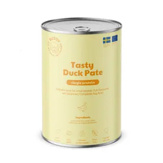 Produktfoto för Buddy Dog Tasty Duck Pate 6x400 g