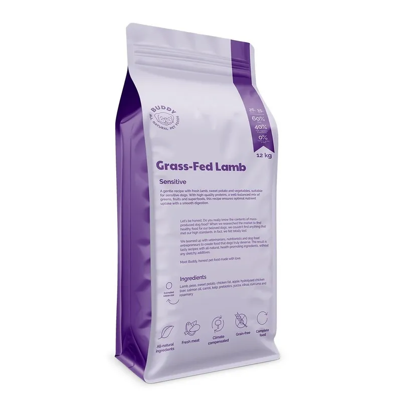 Alternativ bild 0 för Buddy Grass-Fed Lamb (12 kg)