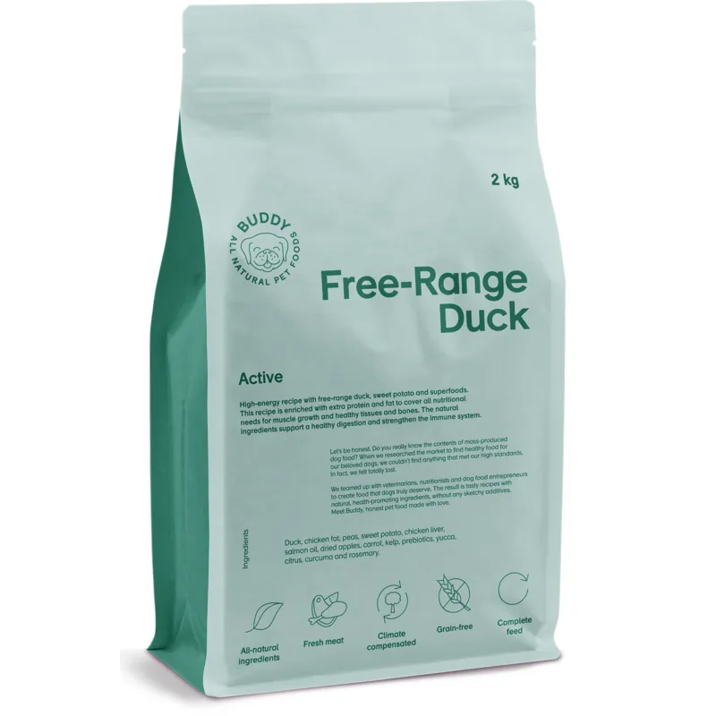 Bild 1 för Buddy Pet Foods Buddy Free-Range Duck 2 kg