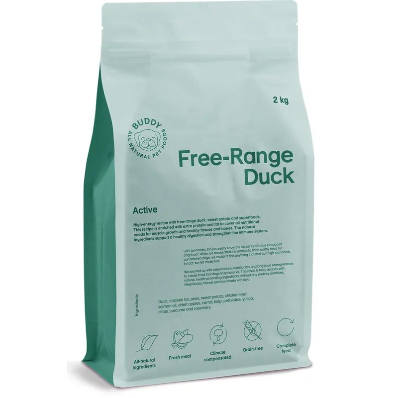 Bild 2 för Buddy Pet Foods Buddy Free-Range Duck 2 kg