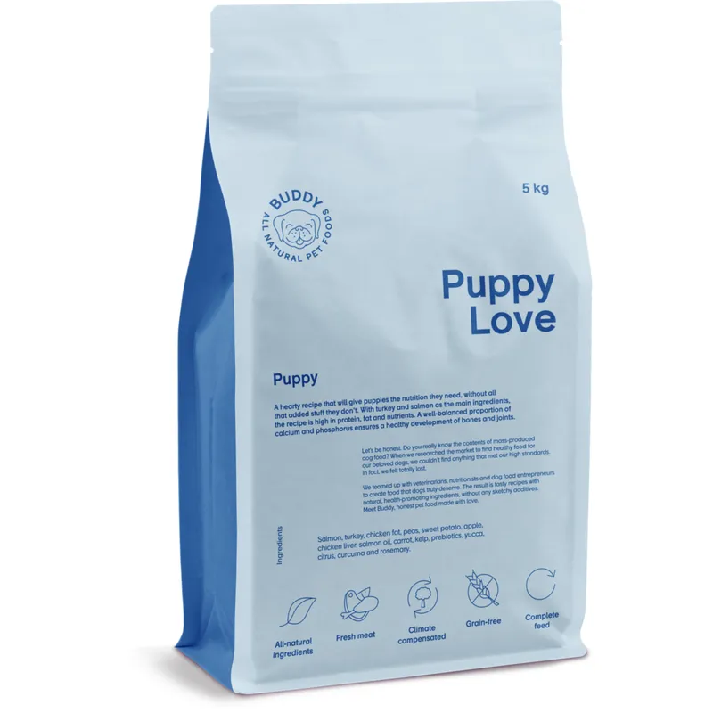 Bild 2 för Buddy Pet Foods Buddy Puppy Love 5 kg