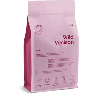 Produktfoto för Buddy Pet Foods Buddy Wild Venison 2 kg