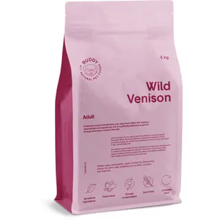 Produktfoto för Buddy Pet Foods Buddy Wild Venison 5 kg