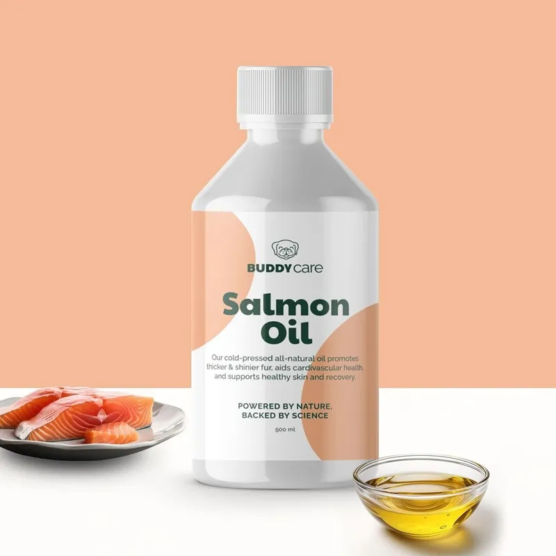 Bild 2 för BuddyCare Salmon Oil 500 ml