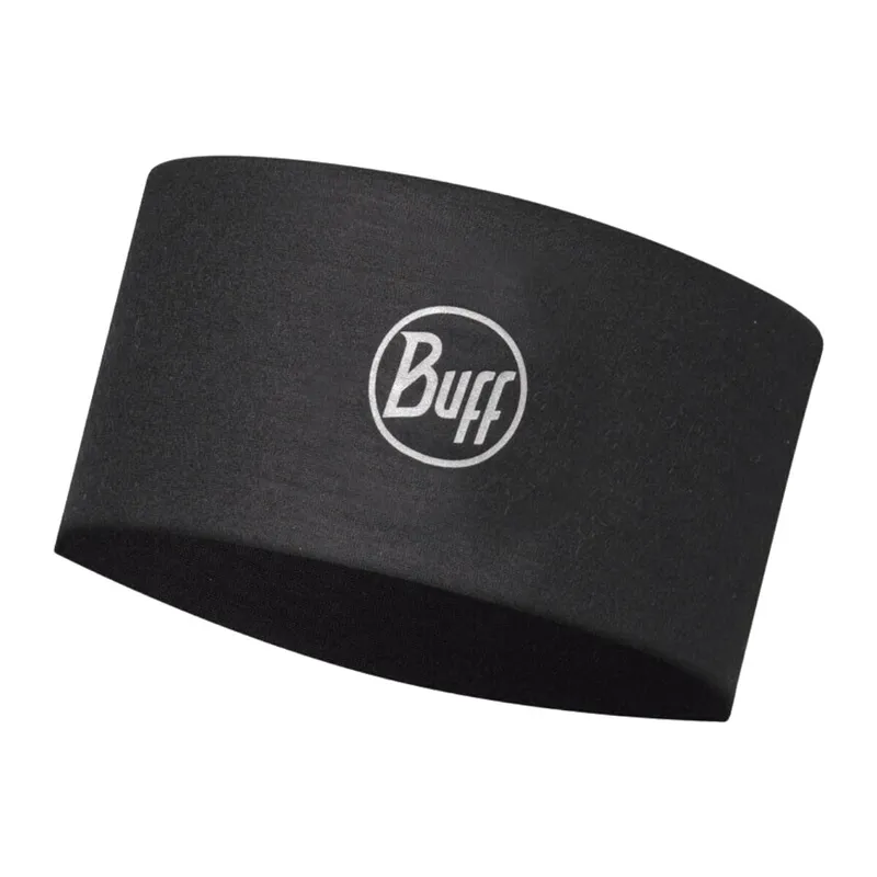 Bild 2 för Buff Coolnet Uv HeadbandWide Solid Black Adult Solid Black