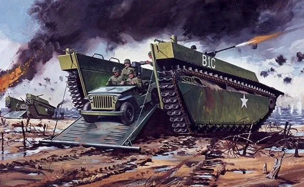 Alternativ bild 0 för Buffalo Amphibian LVT & Jeep