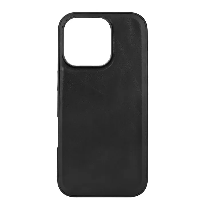 Alternativ bild 0 för Buffalo Leather Backcover MagSeries for iPhone 16 Pro - Black