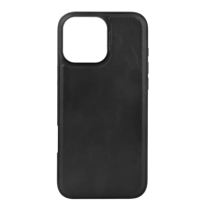 Alternativ bild 0 för Buffalo Leather Backcover MagSeries for iPhone 16 Pro Max - Black