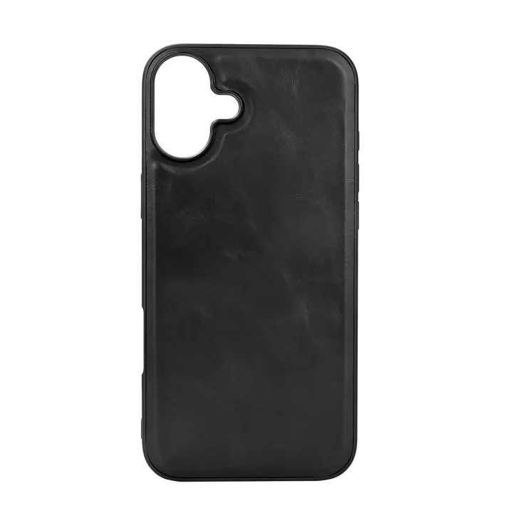 Alternativ bild 0 för Buffalo Leather Backcover MagSeries - iPhone 16 Plus Black