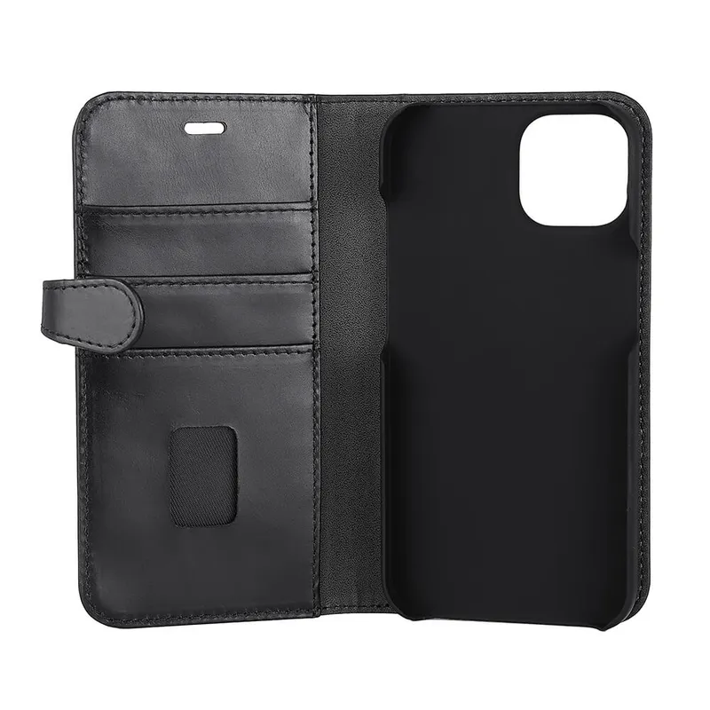 Alternativ bild 0 för Buffalo Wallet Case Black - iPhone 13/14